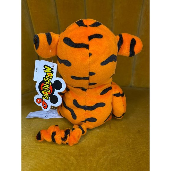 DISNEY POOH AS TIGGER - Mini Bean Bag 8" - NWT - 1999 - Winnie the Pooh Plush - Picture 3 of 8